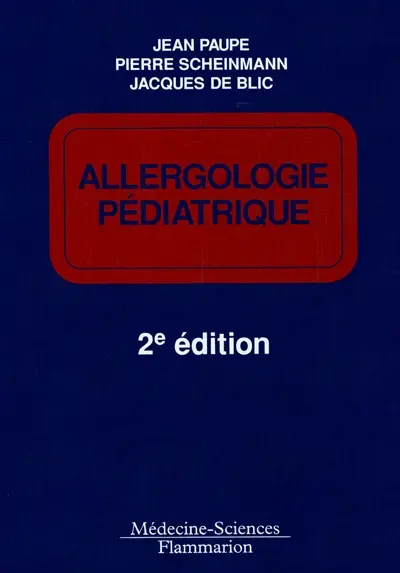 Allergologie pédiatrique