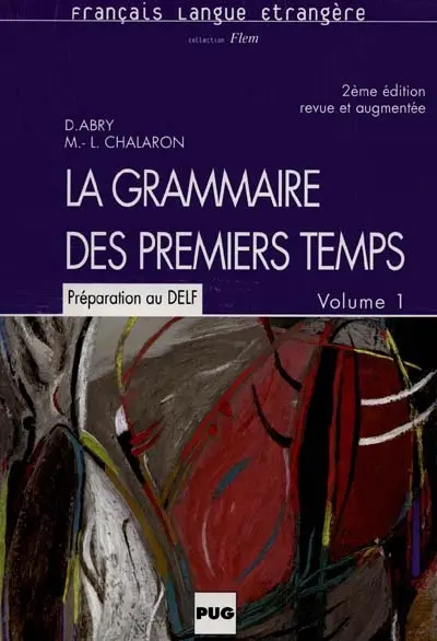 La grammaire des premiers temps niveau 1