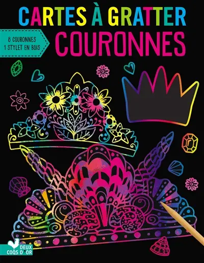 Cartes à gratter : couronnes