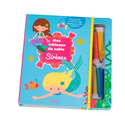 Sirènes : mes tableaux de sable
