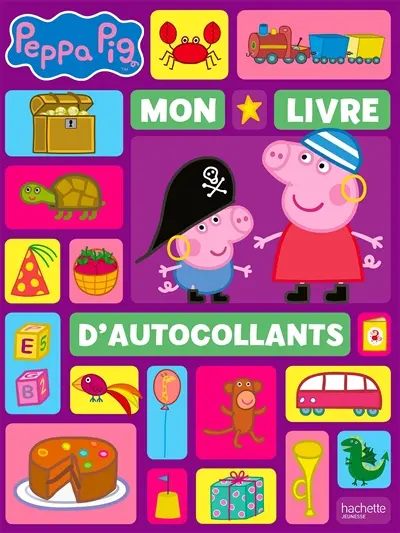 Peppa Pig : mon livre d'autocollants