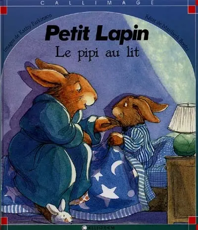 Petit lapin : le pipi au lit