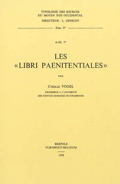 Les libri paenitentiales