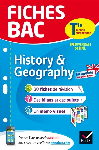 History & geography terminale, section européenne : épreuve orale de DNL