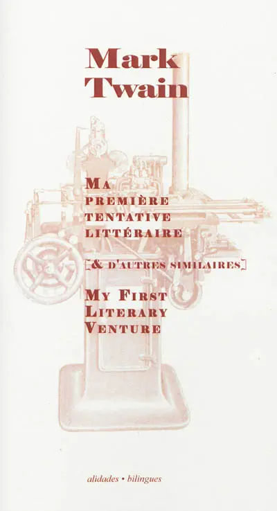 Ma première tentative littéraire : & d'autres similaires. My first literary venture