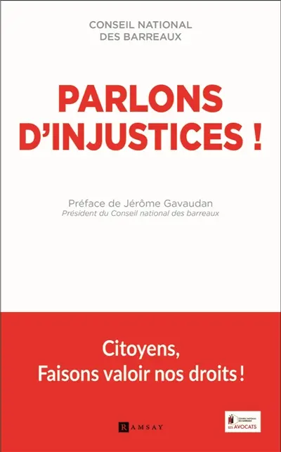 Parlons d'injustices ! : essai