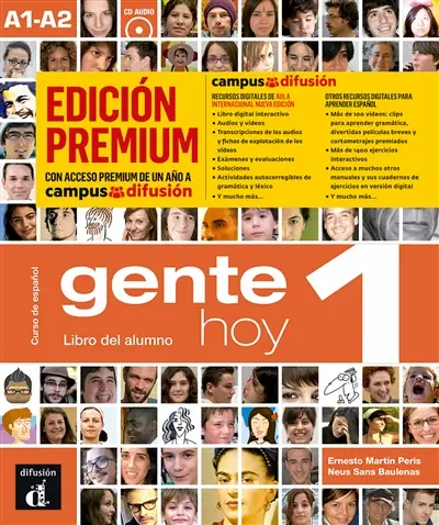 Gente hoy 1, curso de espanol, A1-A2 : libro del alumno