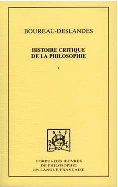 Histoire critique de la philosophie