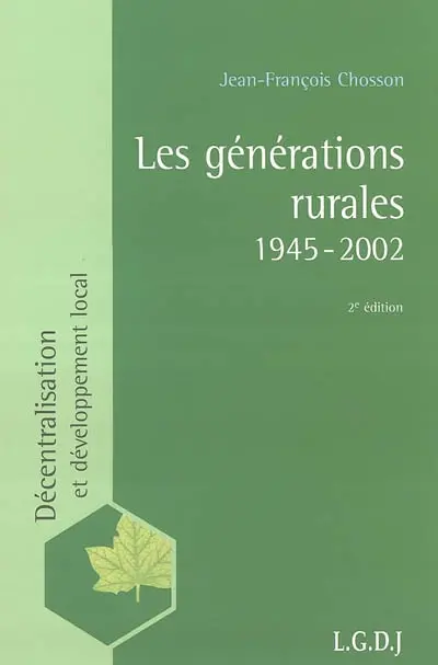 Les générations rurales 1945-2002