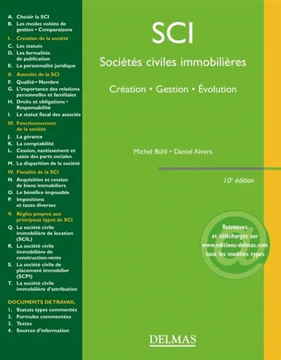 Sociétés civiles immobilières : création, gestion, évolution