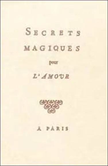 Secrets magiques pour l'amour