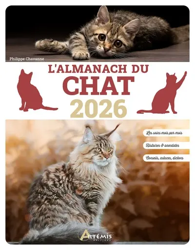 L'almanach du chat : 2026