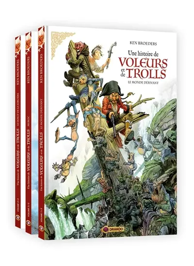 Une histoire de voleurs et de trolls : pack volumes 1 à 3