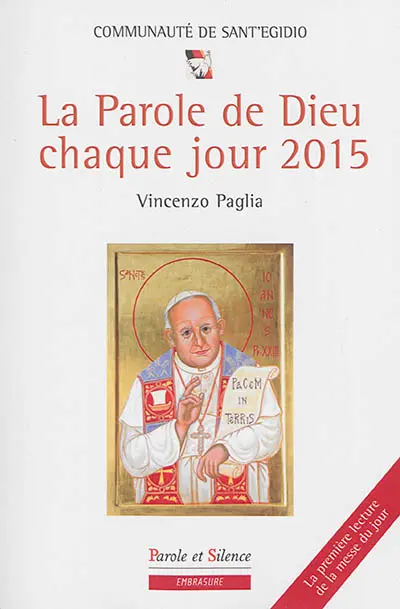 La parole de Dieu chaque jour 2015