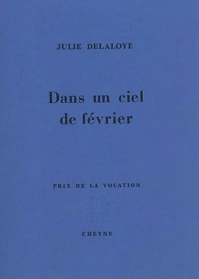 Dans un ciel de février