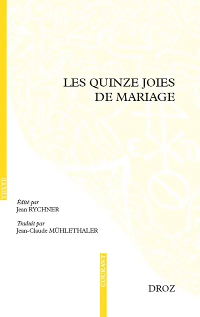 Les quinze joies de mariage