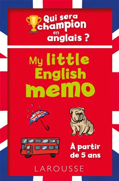 My little english memo : qui sera champion en anglais ?