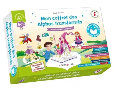 Mon coffret des Alphas transformés : GS-CP, 5-7 ans : je m'entraîne à lire avec plaisir