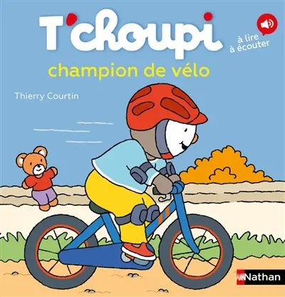 T'choupi, champion de vélo