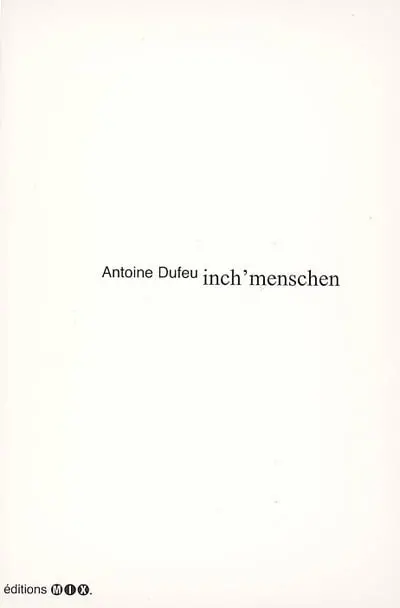 Inch'menschen : 1NHL : chants