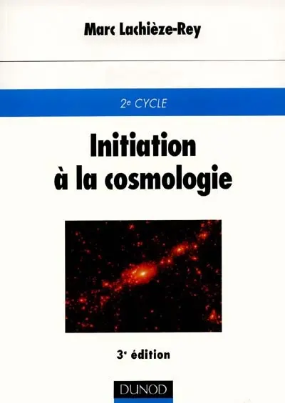 Initiation à la cosmologie