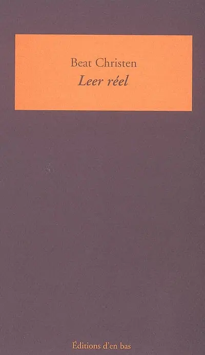 Réel. Leer