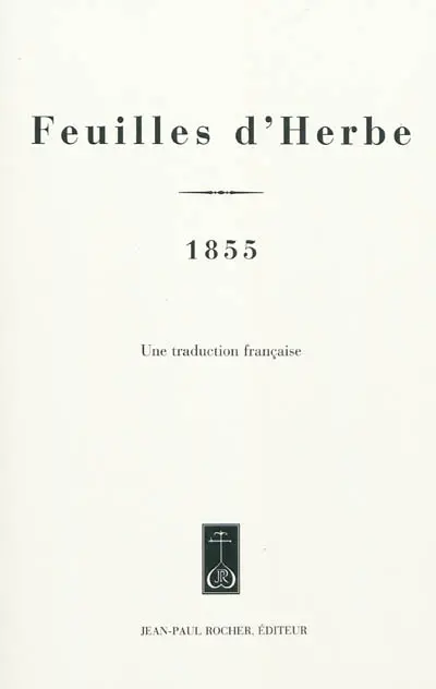 Feuilles d'herbe : 1855
