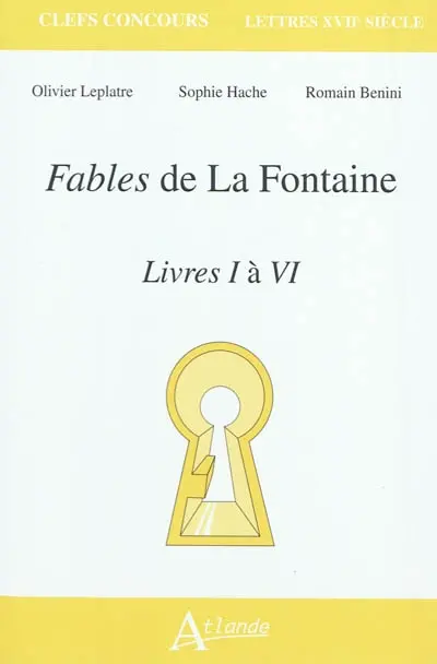Fables de La Fontaine, livres I à VI