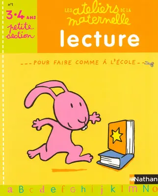 Lecture, petite section 3-4 ans : pour faire comme à l'école