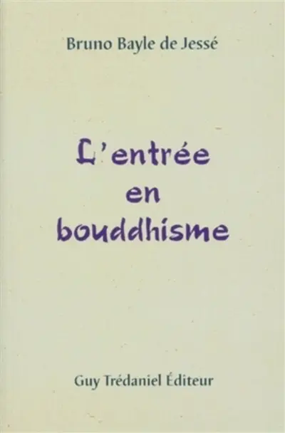L'entrée en bouddhisme