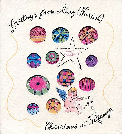 Greetings from Andy (Warhol) : Christmas at Tiffany's