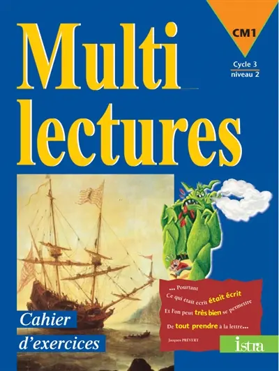 Multilectures, CM1, cycle 3 niveau 2 : cahier d'exercices
