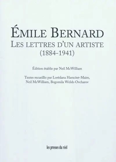 Les lettres d'un artiste (1884-1941)