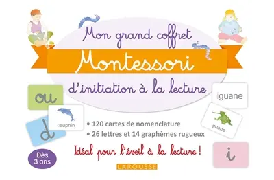 Mon grand coffret Montessori d'initiation à la lecture