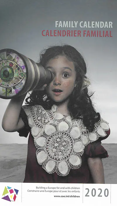 Family calendar 2020 : building a Europe for and with children. Calendrier familial 2020 : construire une Europe pour et avec les enfants