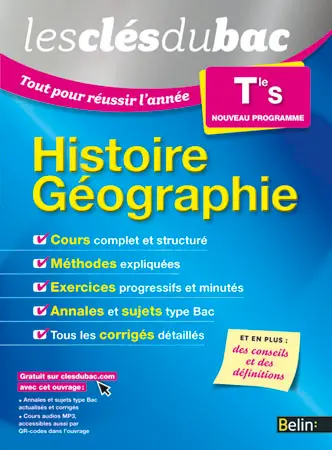 Histoire géographie terminale S : nouveau programme