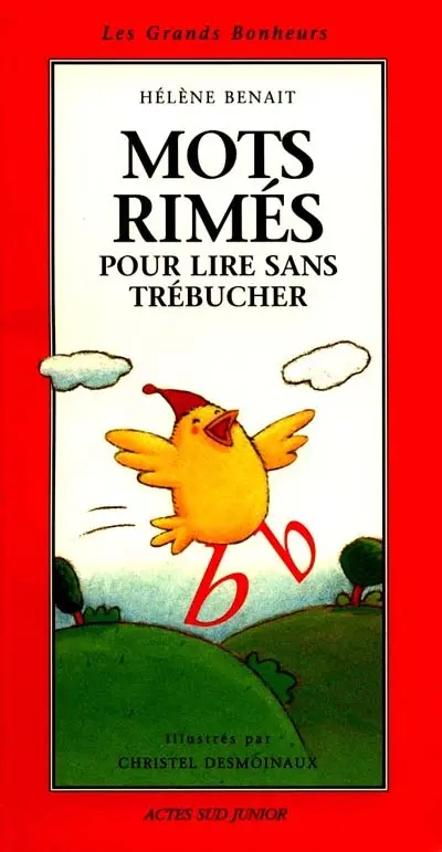 Mots rimés pour lire sans trébucher