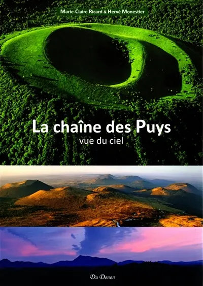 La chaîne des Puys vue du ciel