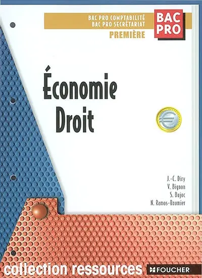 Economie, droit, bac pro comptabilité, bac pro secrétariat, 1re