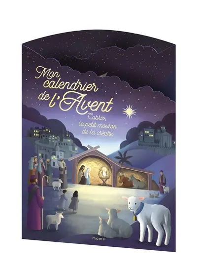 Mon calendrier de l'Avent : Cabrio, le petit mouton de la crèche