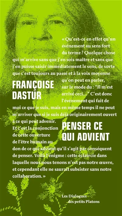 Penser ce qui advient : dialogue avec Philippe Cabestan