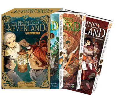 The promised Neverland : pack tomes 1 à 3