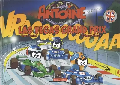 Antoine le pilote. Antoine at the Las Vegas Grand Prix