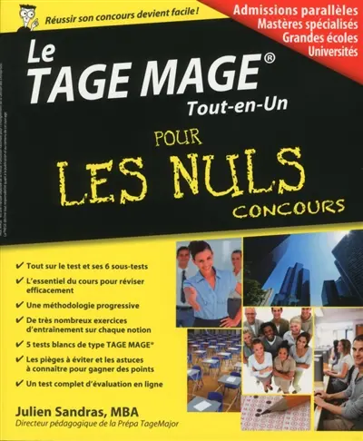 Le Tage Mage pour les nuls : tout-en-un : concours