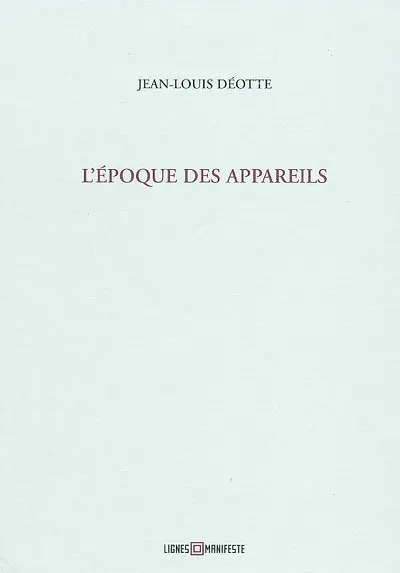 L'époque des appareils