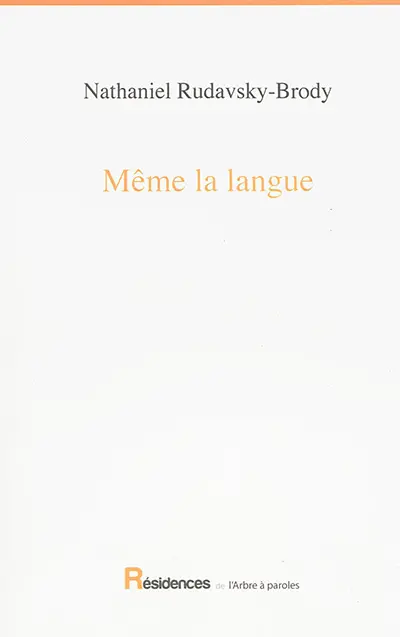 Même la langue