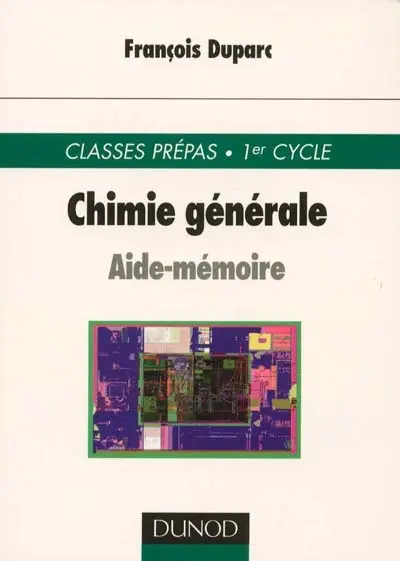 Aide-mémoire de chimie générale