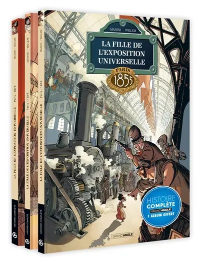 La fille de l'Exposition universelle : pack promo vol. 01 à 03