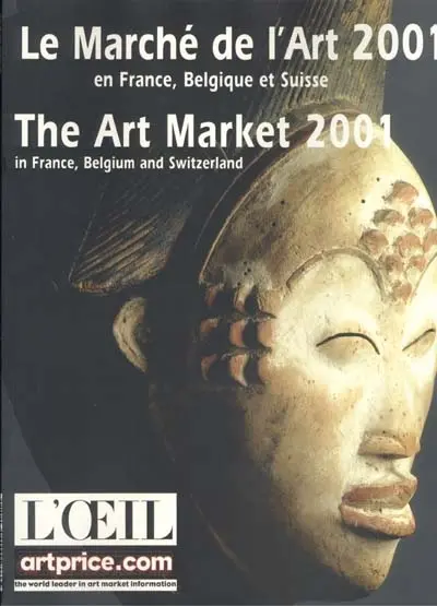 Oeil (L'). Le marché de l'art en France, Belgique et Suisse 2001. The art market in France, Belgium and Switzerland 2000