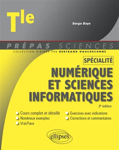 Numérique et sciences informatiques spécialité terminale : nouveaux programmes